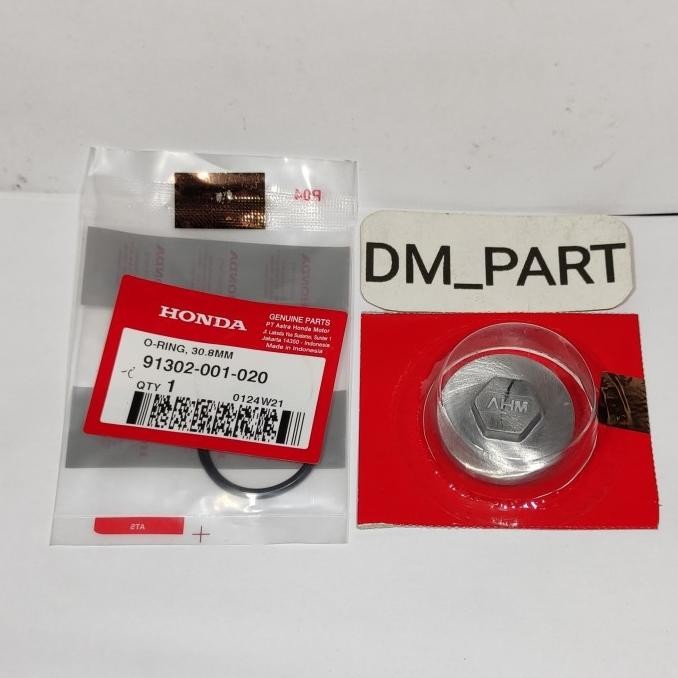 Promo tutup baut filter saringan oli beat spacy scoopy vario 125 asli ori COD