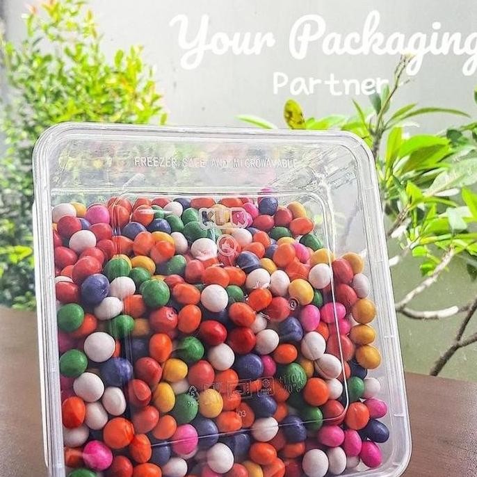 (Good) Thinwall Kotak Makan Plastik 2000ml SQ Food Container / Box Microwave Persegi / Square