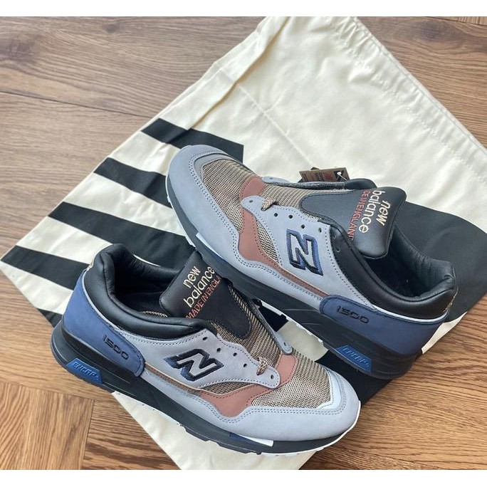 New Balance 1500 Grey Navy Black Made in UK England - 100% Authentic Original Guaranteed