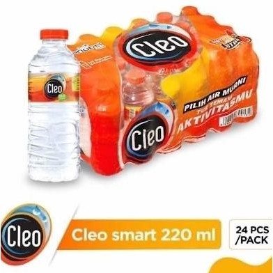 

(Good) CLEO Air Minum Mineral Water Kemasan 220 ml isi 24 botol