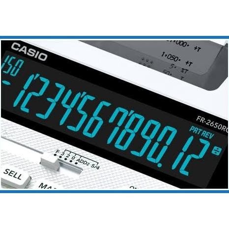 

sa-324 Casio Fr-2650RC Kalkulator Printing / Calculator Print Struk Fr2650RC Original
