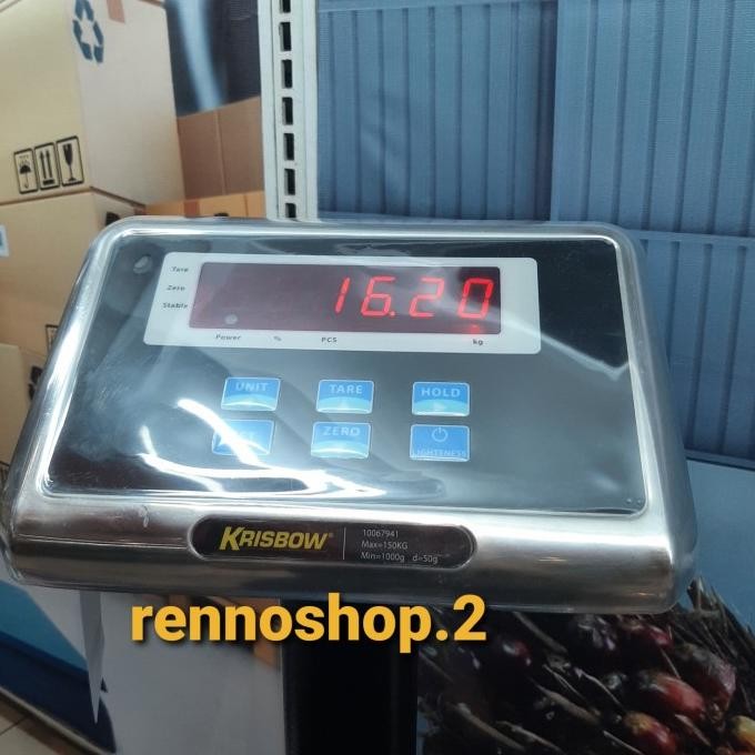 Sale Timbangan Duduk Digital 150Kg Krisbow Dig Platform Scale 150Kg W/Tera