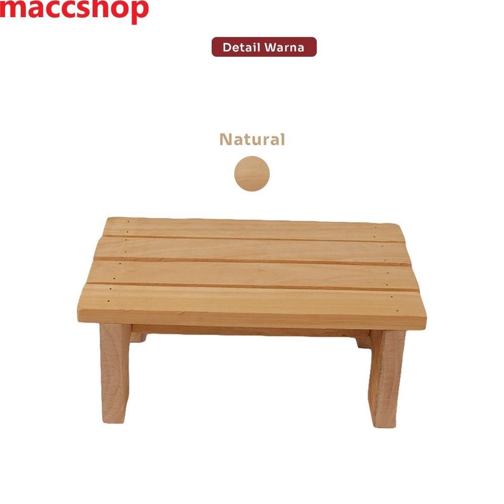 Rhh-1823 Kursi Bangku Dingklik Jongkok Kayu Premium Serbaguna - Bisa Anak Dewasa Wc Dapur