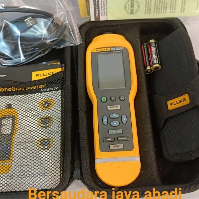 Murah Fluke 805 Vibration Meter /Fluke Vibration 805 Meter / Fluke 805