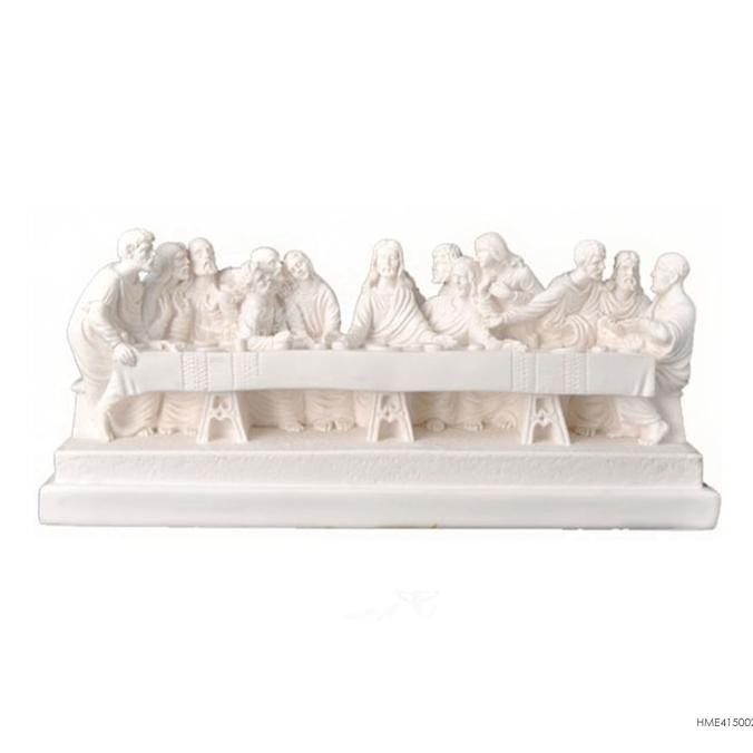 Hiasan Meja Perjamuan Terakhir 3 Dimensi Putih 25 cmToko Katolik [terbaik]