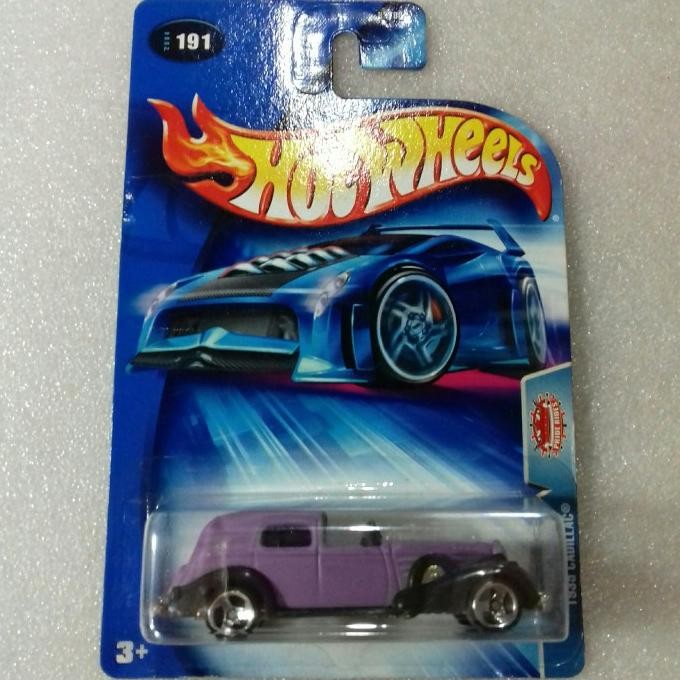 Hot Wheels 1935 Cadillac. Pride Rides Series 2003. Full Besi. Purple.