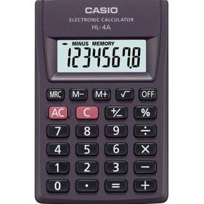 

Or42 CASIO HL-4A - Kalkulator Saku Hemat