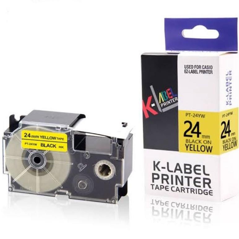 

Ez23 Refill K-Label Printer EZ Label 24MM Compatible Casio Tape Cartridge Premium