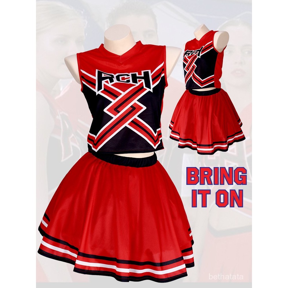 Charming cosplay Costume for Beautiful Girl Cheerleader Uniform Gymnastics Stage Performance Outfit