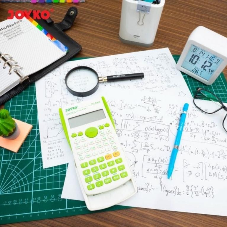 

gjk-25 Kalkulator Ilmiah JOYKO CC-23 - Scientific Calculator CC-23CO Original 240 Fungsi Original