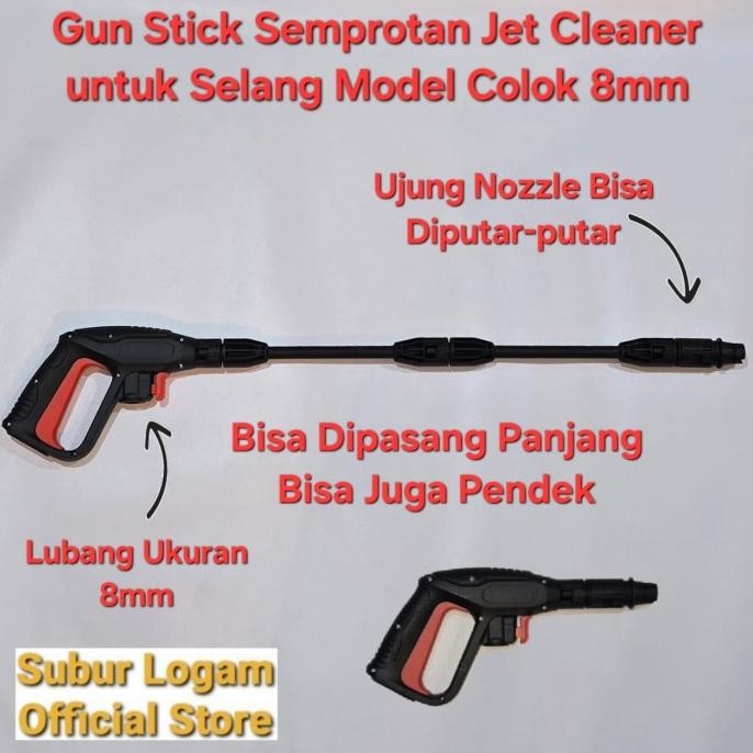 #####] Gun Tembakan Jet Cleaner (Alternatif) untuk Bosch Aquatak
