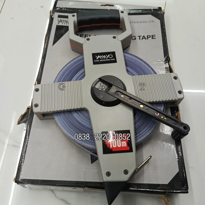 Sale Meteran Roll 30M 50M 100M Yamayo Meteran Stainless Steel Meteran Roll