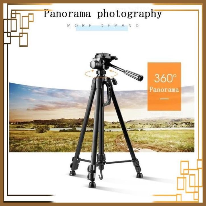 [TPK] Tripod Kamera Camcorder DSLR Weifeng Original WT-3520 WT3520 3way Head