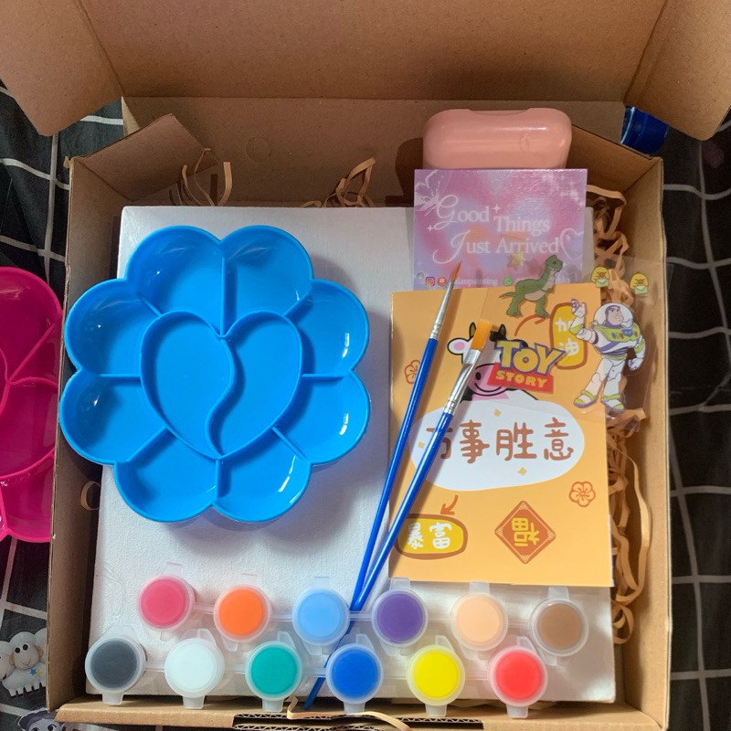 

Discount Paket Lukis Kanvas Set Gift Box Painting Kit Set Lukis Murah Paket Melukis By Galaupainting