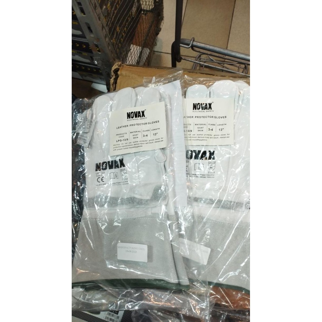 Novax Protection Gloves (Leather Protector) New Stok