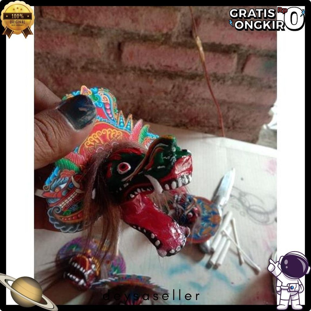 Miniatur Barongan Kediri Diskon