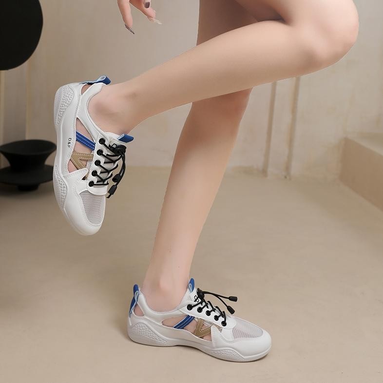 Df 694 Sepatu Wanita Sneakers Wanita Putih Import Premium Quality Casual Shoes