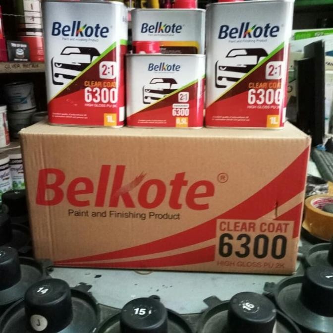 Belkote Clear Coat 6300 - Pernis Belkote 6300 2:1 TERMURAH