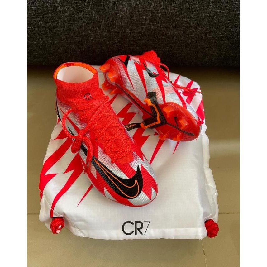 Sepatu Bola Nike Superfly 8 Elite CR7 FG Red DB2858-600 Original BNIB