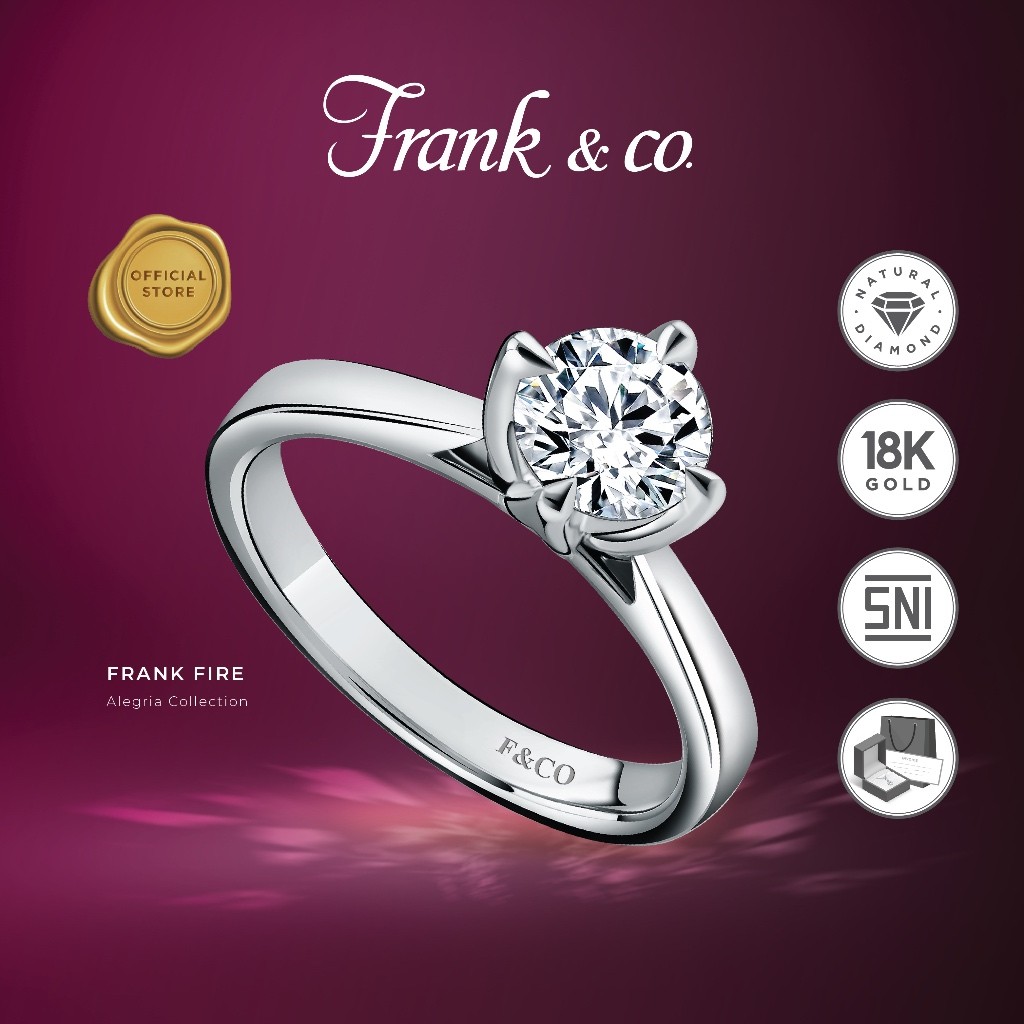 Frank & co. Ladies Ring Alegria GIA - Pre Order / Cincin