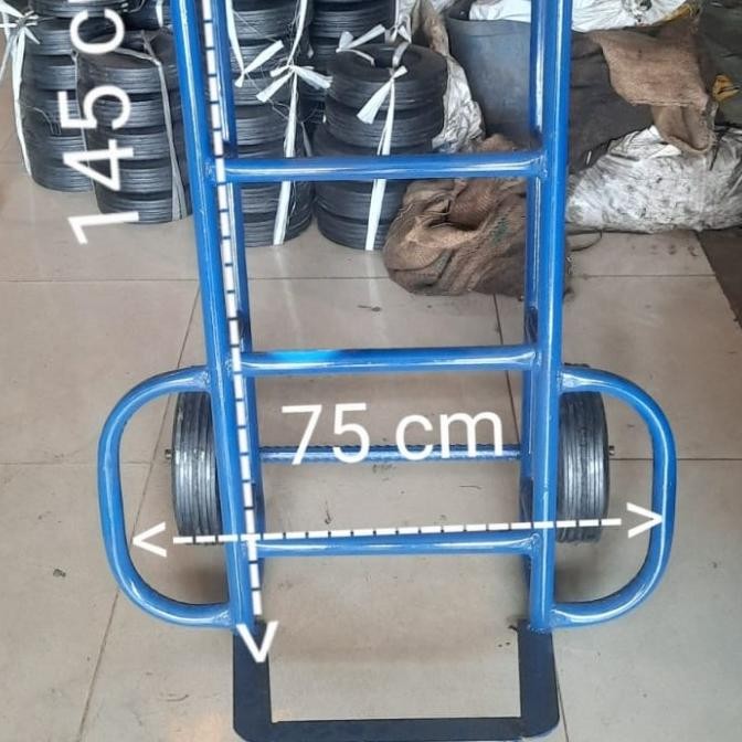 Trolley Roda 2 . Troli Barang . Alat Angkut Barang