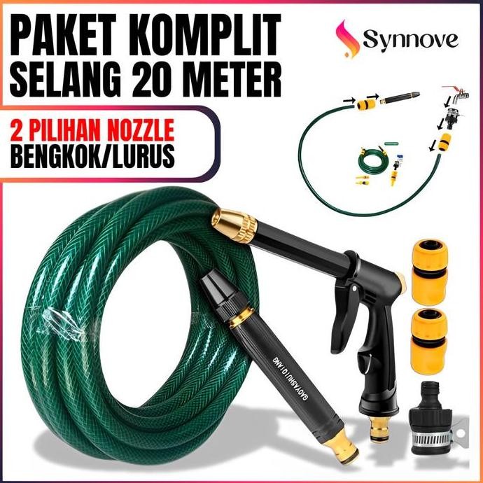 Semprotan Cuci Mobil 20 METER Komplit Semprotan Air Tanaman Selang Cuci Mobil Motor Semprotan Cuci M