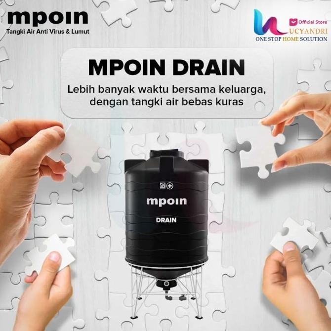 Diskon Tangki Air Mpoin 2000 Drain Toren Tandon Tanki 2000 Liter Mpoin Plus