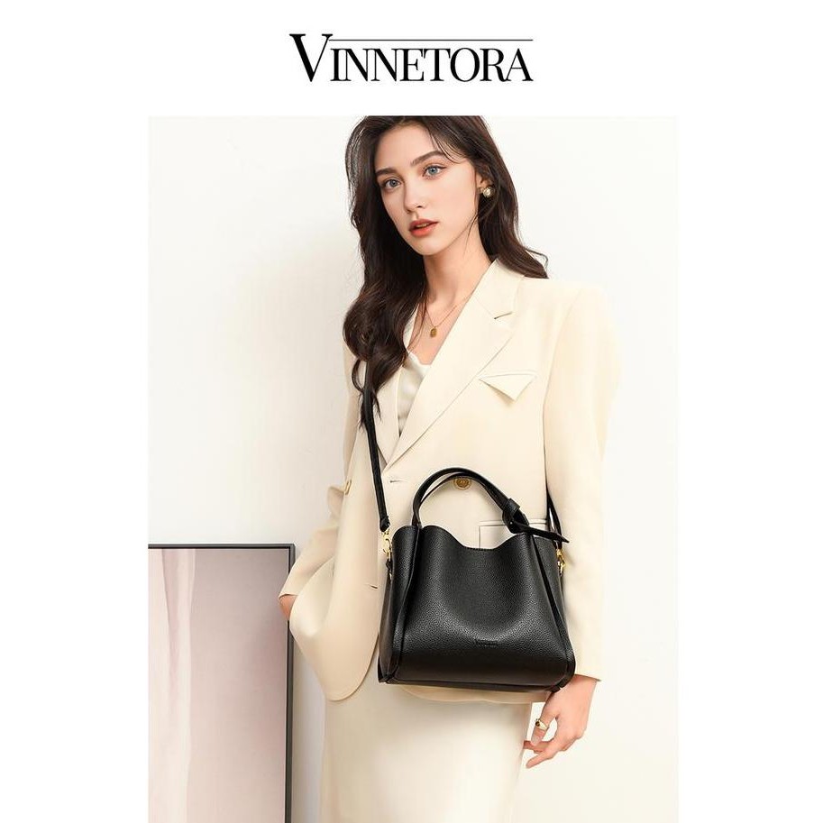 Promo Vinnetora Tas Selempang Wanita Tas Tangan Wanita Tas Kondangan Kulit Jeruk Korean Style Elegan