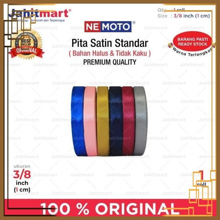 

[JTM] PITA SATIN STANDAR 3/8 INCH - 1 CM PER ROLL