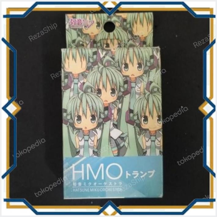 [LOM] ORIGINAL HATSUNE MIKU ORCHESTRA CARD KARTU REMI MERCH ORIGINAL