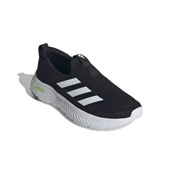 sepatu slip-on pria Adidas original Adidas Cloudfoam Move Lounger men's walking shoes black white