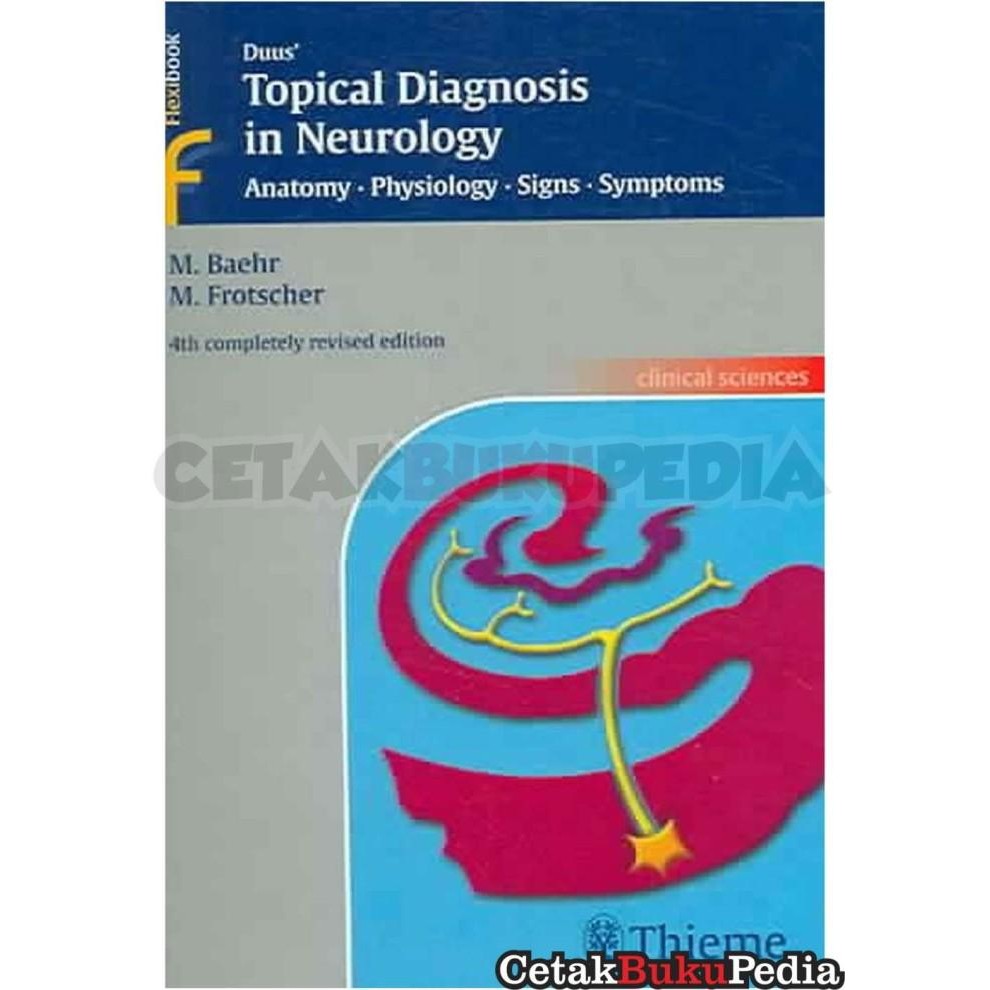 Duus' Topical Diagnosis In Neurology Anatomy Physiology Signs Softcover