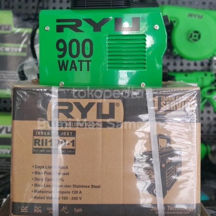 ,,,,,,,] RYU INVERTER RII 120-1 900W / MESIN LAS RYU RII120-1 900W