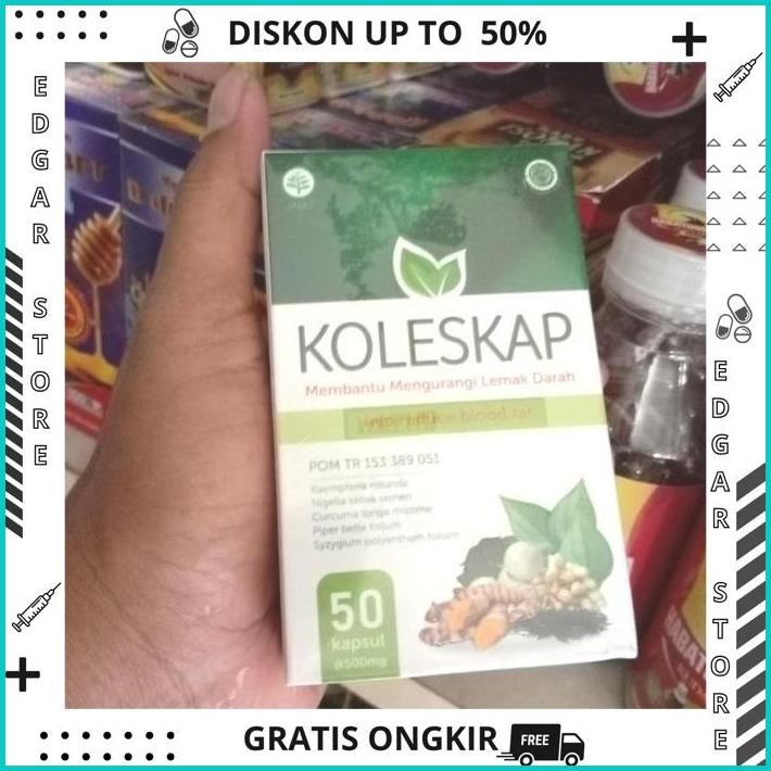 

OBAT KOLESTEROL AMPUH KOLESKAP 50 KAPSUL GRATIS ONGKIR