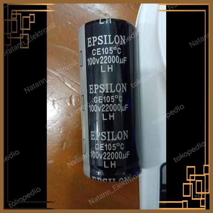 [MRD] 3175 elco elko kapasitor epsilon 22000uf 22000 uf 100v 100volt