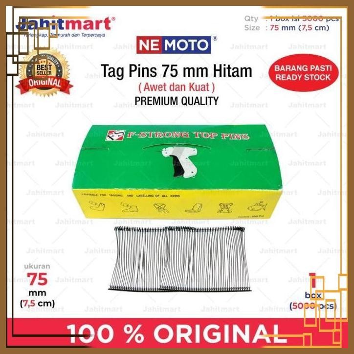 

[JTM] TAG PINS 75 MM HITAM