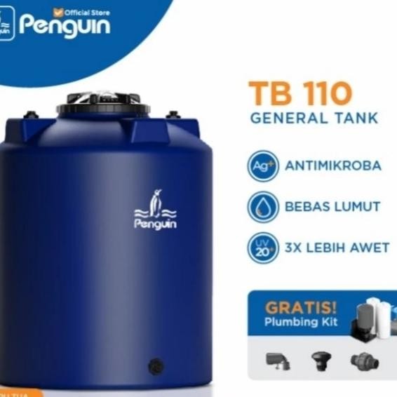 Spesial Tangki Air / Toren Pinguin 1050 Liter - Tb110 Warna Orenge & Biru