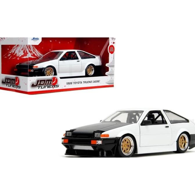 Jada Diecast JDM Tuners 1986 AE86 Toyota Trueno