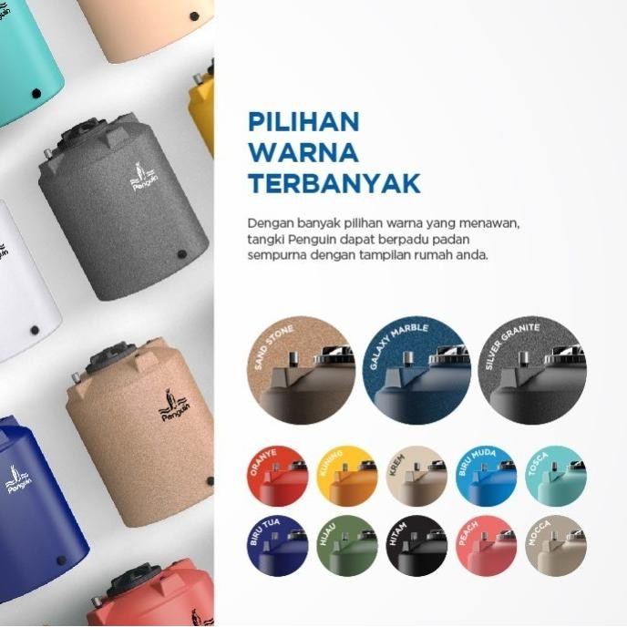 Spesial Tangki Tanki Toren Torn Tandon Penampungan Air Penguin Tb 120 Toren 1200 L Tandon Tb120 X Mp