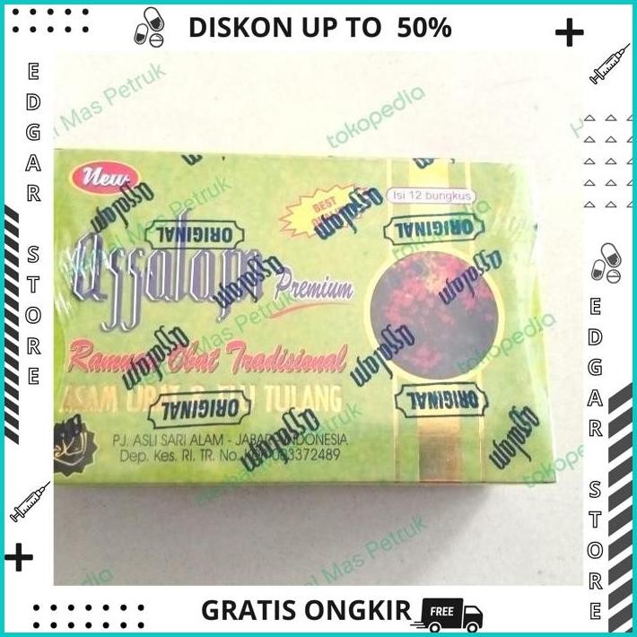 

RAMUAN HERBAL ASSALAM JAMU ASAM URAT GRATIS ONGKIR