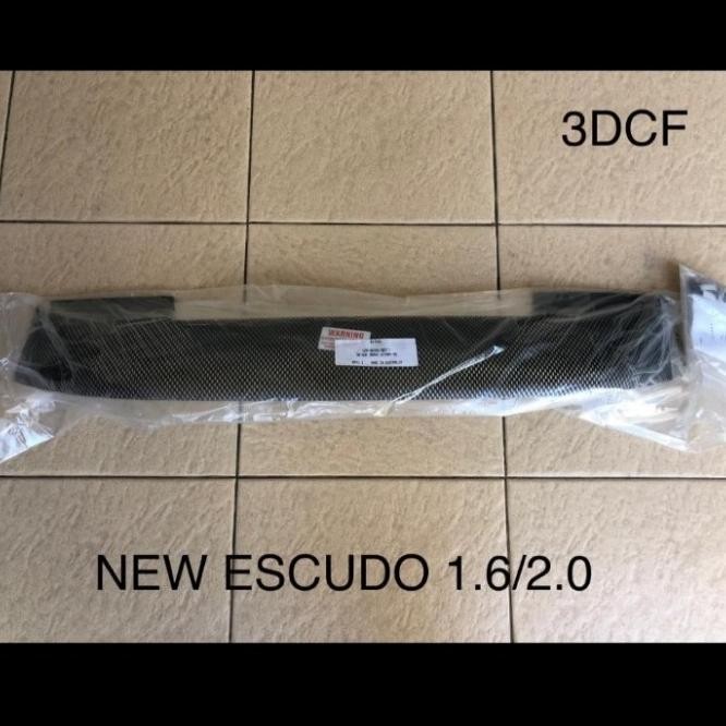 Back Visor Spoiler Kaca Belakang Suzuki Escudo 1.6/2.0 Carbon 3Dcf