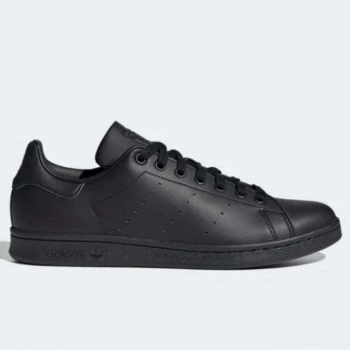 Sepatu Adidas Stan Smith Triple Black Original