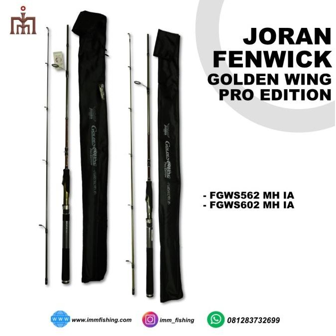 MURAH Joran Empang Fenwick Golden wing