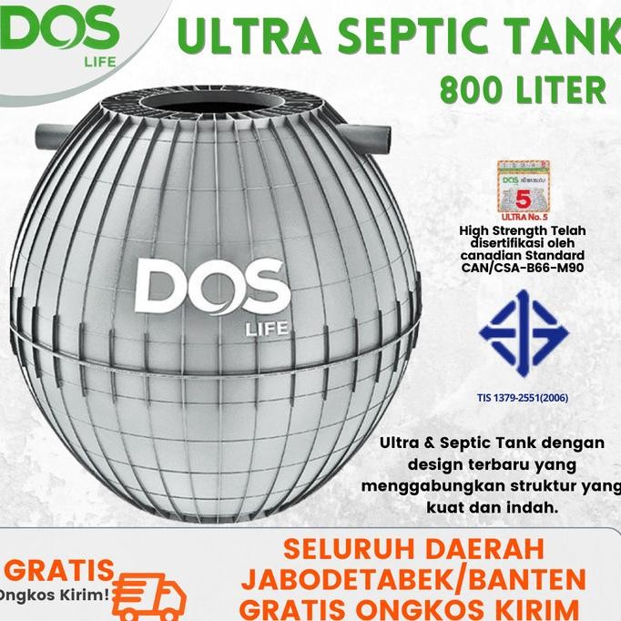 Diskon Dos Ultra Septic Tank 800 Liter