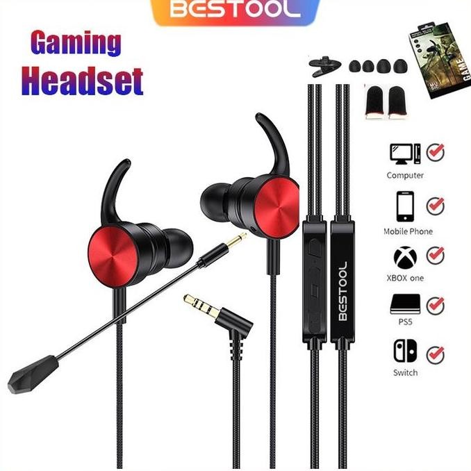 Bestool Headset Xg 121 Hifi Mobile Gaming With Dual Mic Co