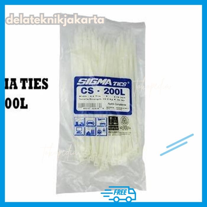 

SIGMA TIES CS 200L PUTIH TERJAMIN BEST BY DELA TEKNIKJAKARTA !