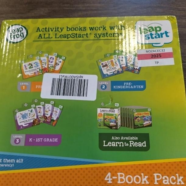 HARGA DISC - Leapfrog LeapStart Preschool 4-in-1 Activity Book Bundle Original
