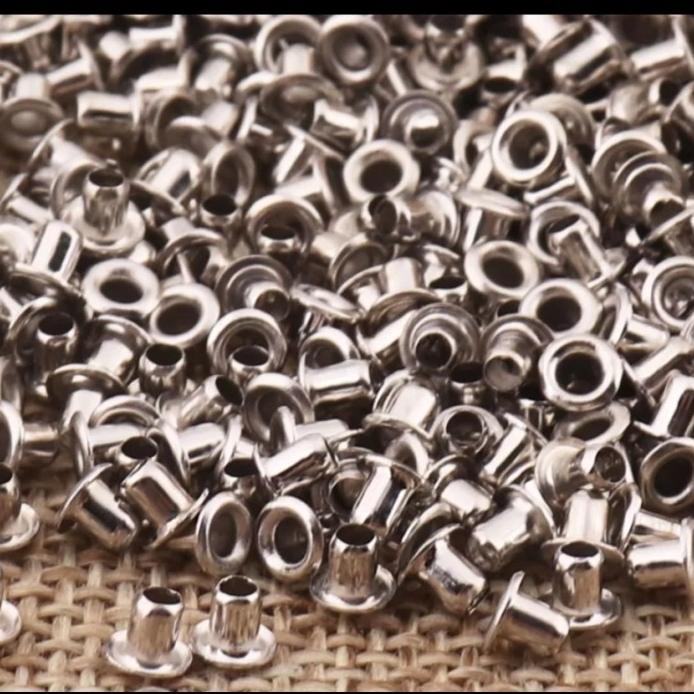 Mata Ayam Eyelet Mini 2.5mm ATG single (tanpa ring belakang) murah