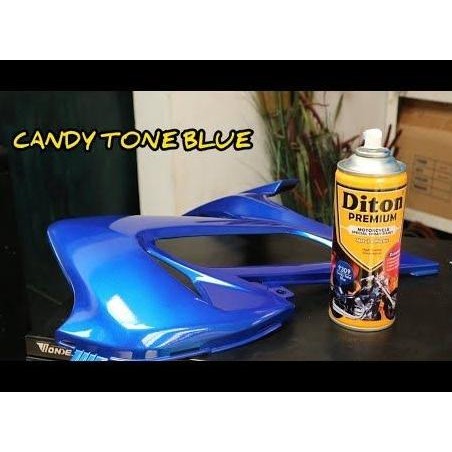Pilok Pilox Diton Premium Candy Blue 9309 400cc Biru Kendi cat semprot diton premium Clear Gloss glo