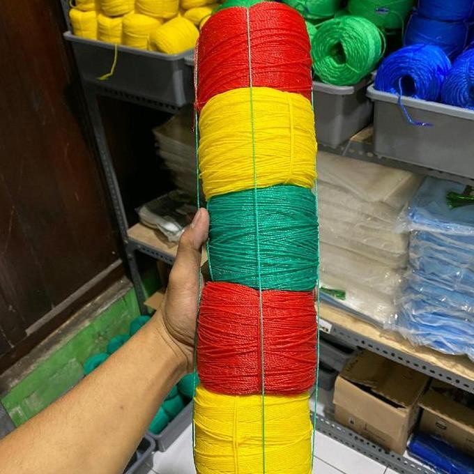 

Tali Tambang 1 Mm 1 Ikat 1.000 Meter - Tali Tampar - Tali Tambang Pe Murni - Tali Tambang Kecil New Stok